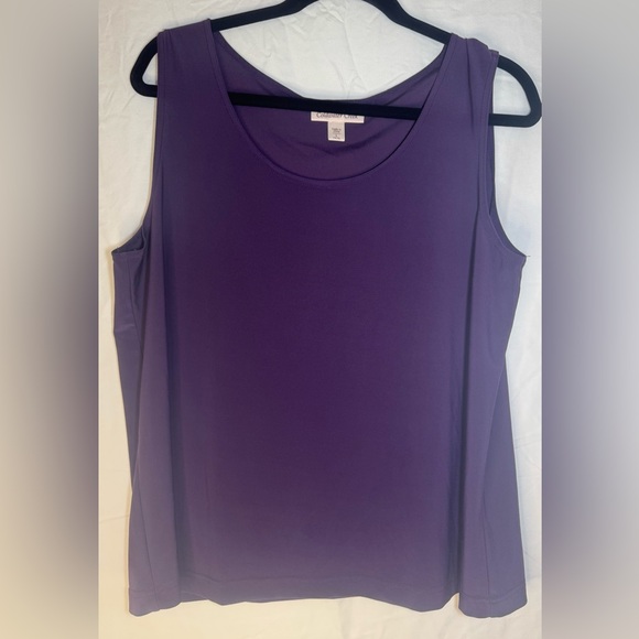 Coldwater Creek 3 pc purple set Sz Large - Picture 6 of 6